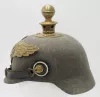 Prussian Garde Felt "Ersazt" Artillery Pickelhaube Visuel 10